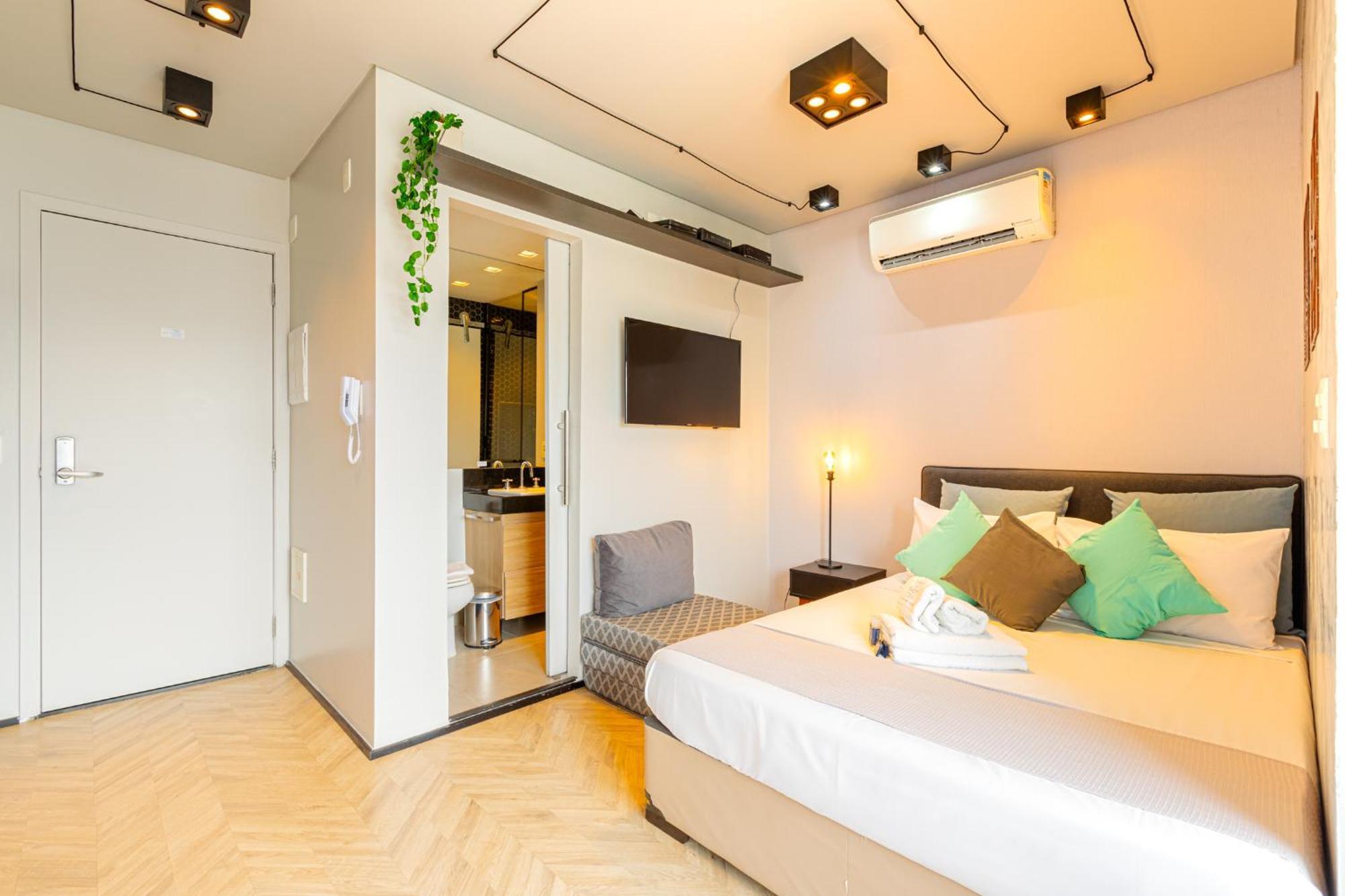 Easy Star - Com Vista Incrivel Na Olimpia - Kq01g Apartamento São Paulo
