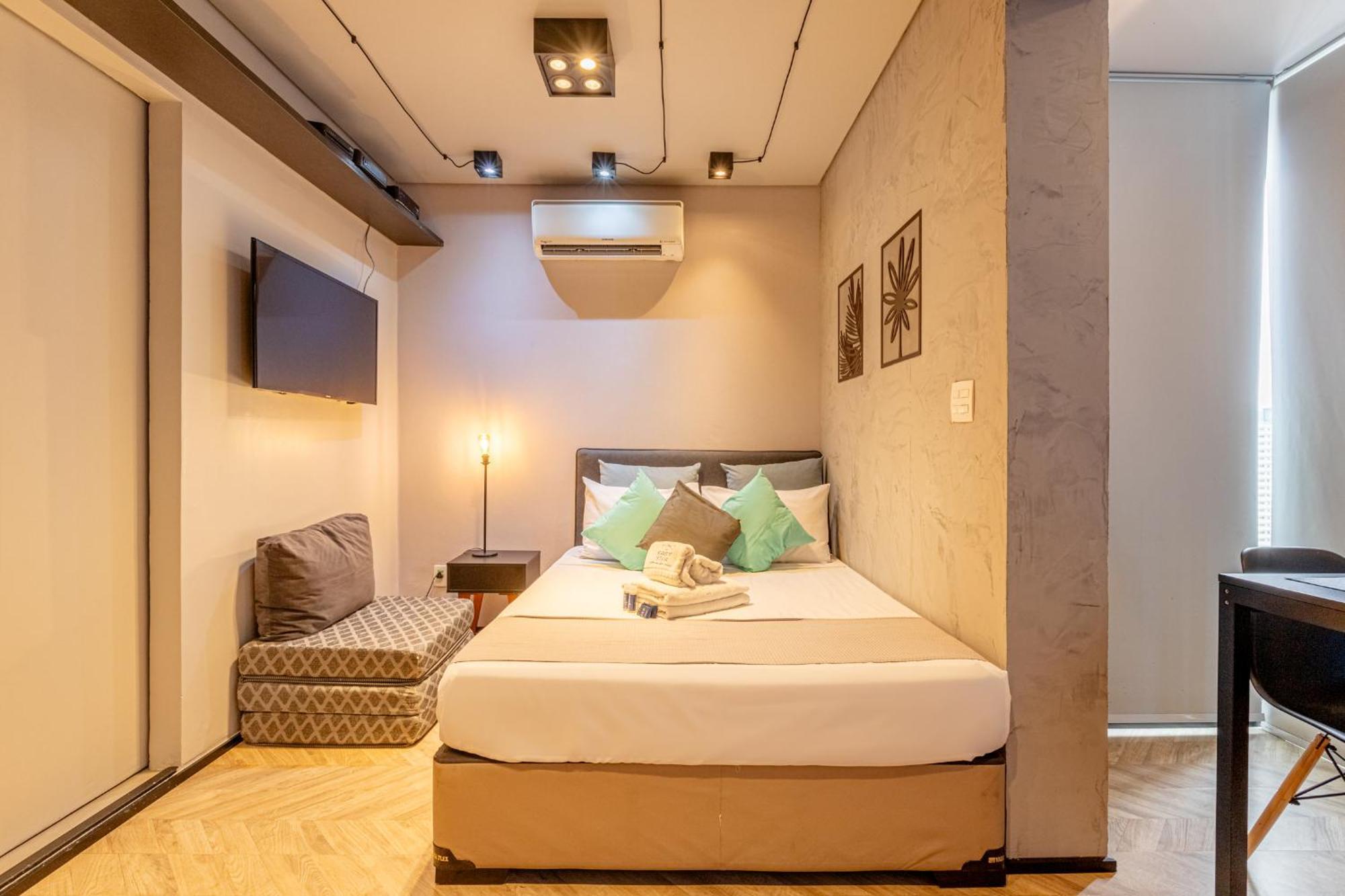 Easy Star - Com Vista Incrivel Na Olimpia - Kq01g Apartamento
